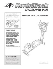 NordicTrack Spacesaver Plus Manuel De L'utilisateur