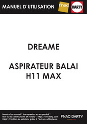 Dreame H11 Max Manuel D'utilisation