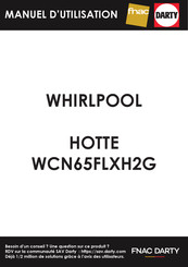 Whirlpool WCN65FLXH2G Mode D'emploi