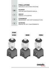 Ceado B180 Manuel D'utilisation