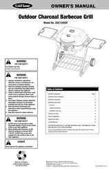 Uniflame CBC1255SP Guide D'utilisation Et D'entretien