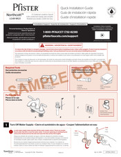 Spectrum Brands Pfister Northcott LG48-MG0K Guide D'installation Rapide