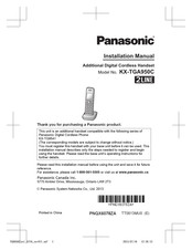 Panasonic KX-TGA950C Manuel D'utilisation