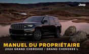 Jeep GRAND CHEROKEE L 2024 Manuel Du Propriétaire