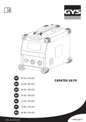 GYS CAPATEK 66 FV Mode D'emploi