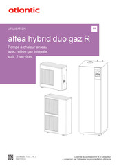 Atlantic alfea hybrid duo gaz R Utilisation