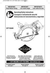 skilsaw SPT70WM Consignes D'utilisation/De Sécurité