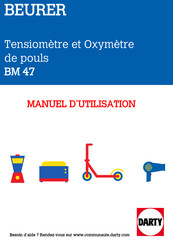 Beurer BM 47 Mode D'emploi