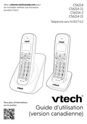 VTech CS6214 Guide D'utilisation