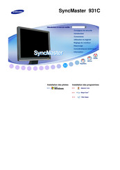 Samsung SyncMaster 931C Mode D'emploi