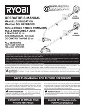 Ryobi RY34445 Manuel D'utilisation