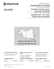 Pentair STA-RITE HN Série Notice D'utilisation