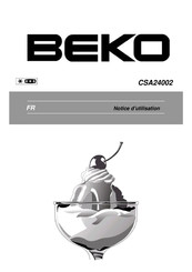 Beko CSA24002 Notice D'utilisation