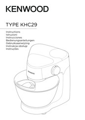 Kenwood Prospero+ KHC29.P0SI Instructions