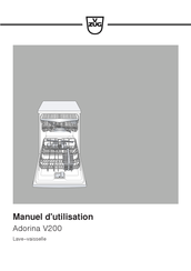 V-ZUG Adorina V200 Manuel D'utilisation