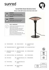 Sunred Barcelona Serie Instructions D'utilisation