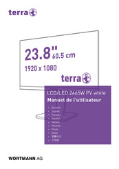 Wortmann terra 2465W PV Manuel De L'utilisateur