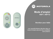 Motorola MBP7/2 Mode D'emploi