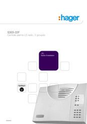 hager S303-22F Guide D'installation