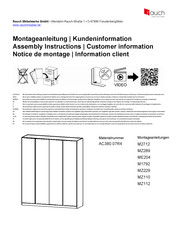 Rauch M1792 Instructions De Montage