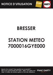 Bresser 7000016GYE000 Mode D'emploi