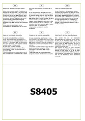 Solid S8405 Instructions De Montage