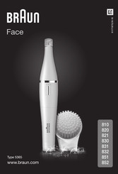 Braun Face 852 Manuel D'installation