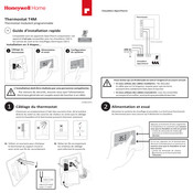 Honeywell Home T4M Guide D'installation Rapide