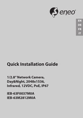 Eneo IEB-63M2812M0A Guide D'installation Rapide