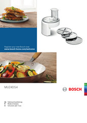 Bosch MUM48010DE/07 Mode D'emploi