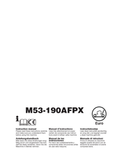 McCulloch M53-190AFPX Manuel D'instructions