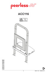 peerless-AV ACC116 Mode D'emploi