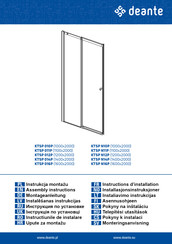 deante KTSP N14P Instructions D'installation