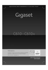 Gigaset C610A Mode D'emploi