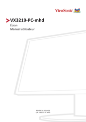 ViewSonic VS18453 Manuel Utilisateur