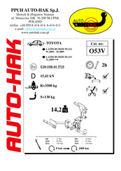 AUTO-HAK O53V Instructions De Montage