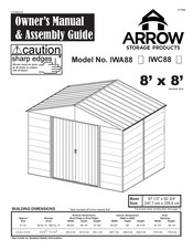 Arrow Storage Products IWC88 Manuel Du Propriétaire Et Guide D'assemblage