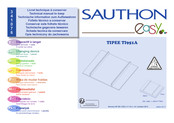 Sauthon Easy TIPEE TI951A Instructions De Montage