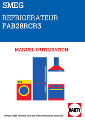 Smeg FAB28RCR3 Manuel D'utilisation