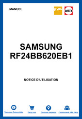 Samsung RF24BB6 Série Manuel D'utilisation