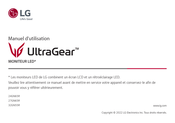 LG UltraGear 32GN55R Manuel D'utilisation