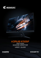 Gigabyte AORUS KD25F Mode D'emploi