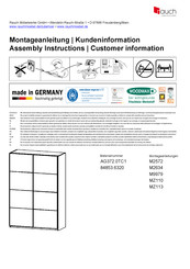 Rauch M9979 Instructions De Montage