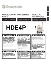 Husqvarna HDE4P Mode D'emploi