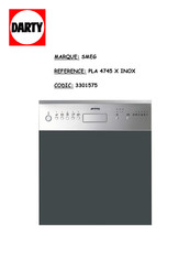 Smeg 3301575 Notice D'utilisation