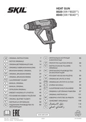 Skil 8040 Notice Originale