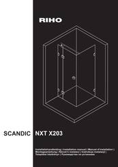 RIHO SCANDIC NXT X203 Manuel D'installation