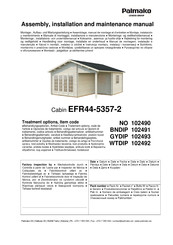 Lemeks Palmako EFR44-5357-2 Assemblage, Manuel De Montage Et D'entretien