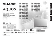 Sharp AQUOS LC-80LE650U Guide De Setup