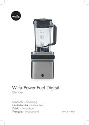 Wilfa Power Fuel Digital BPFD-1680GY Manuel D'instructions